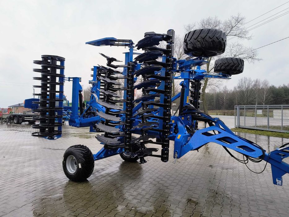 Brona Talerzowa AKPIL GEPARD XL | BISON XL 4m 5m |Wózek transportowy| CIĘŻKA|