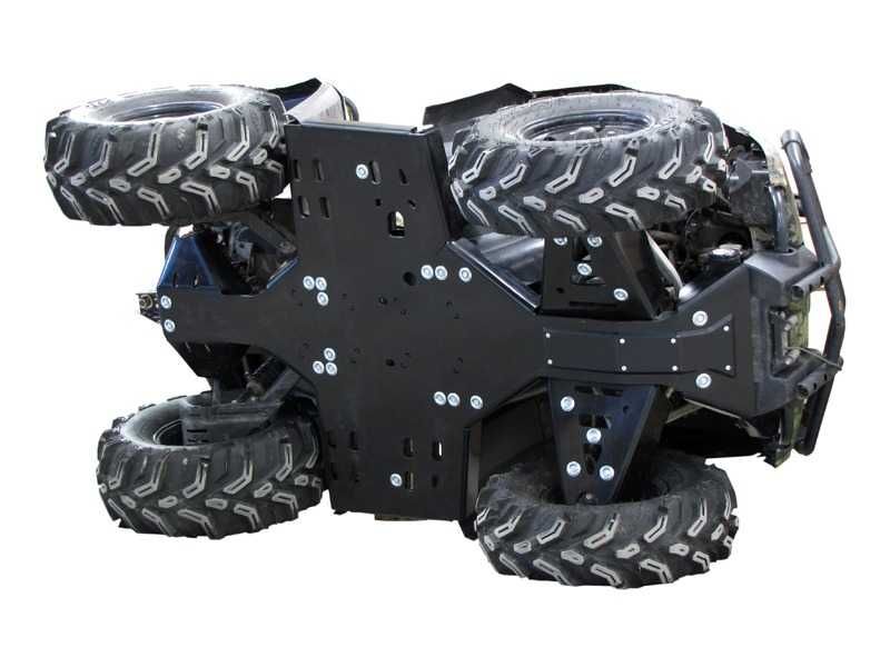 Захист днища квадроцикла Can-Am Polaris Cfmoto Yamaha пластик алюміній