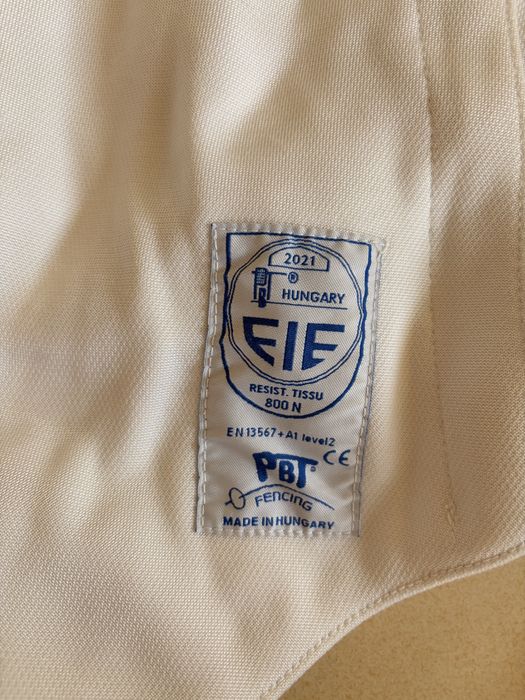 BLUZA szermiercza meska 800N