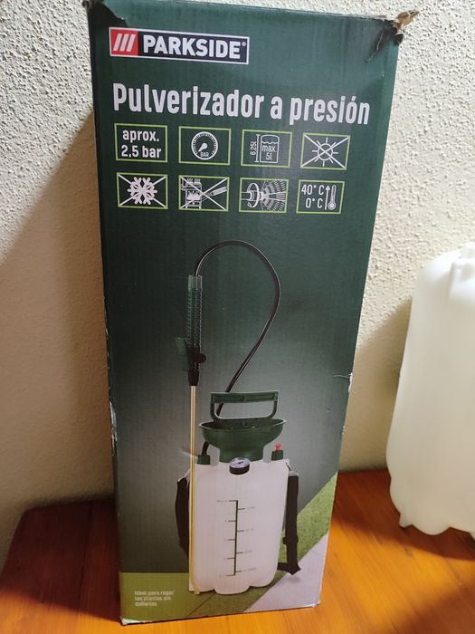 Pulverizador bomba de pressão com manómetro