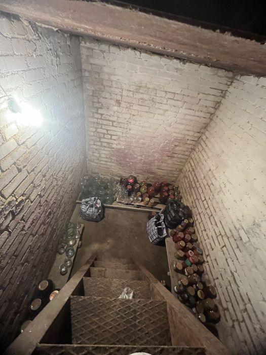 Гараж цегляний з оглядовою ямой, погребом, кімнатою