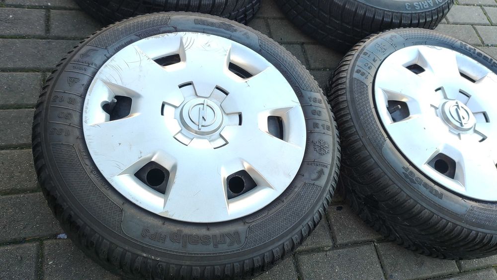 Koła Zimowe Opel Meriva Corsa 185/60/15 Barum Kleber 4x100 MB
