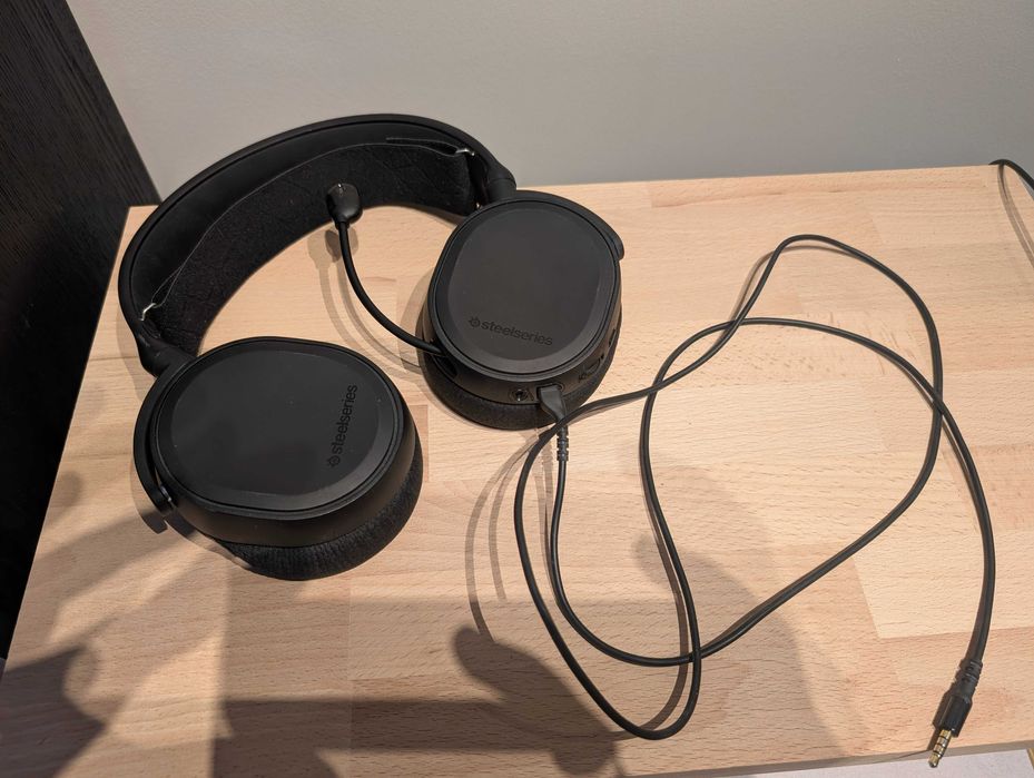 Słuchawki gamingowe SteelSeries Arctis 3 | Czarne | Stan bardzo dobry