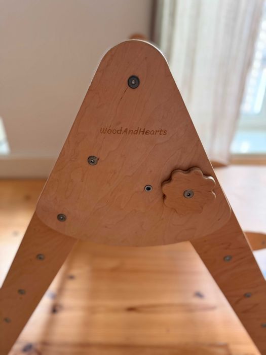 Conjunto de 3 brinquedos de escalada Montessori Wood And Hearts