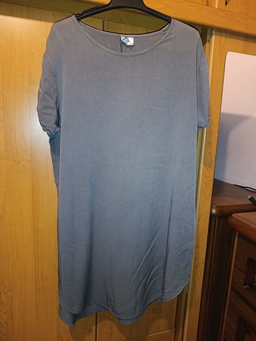 Sukienka letnia szara L-XL