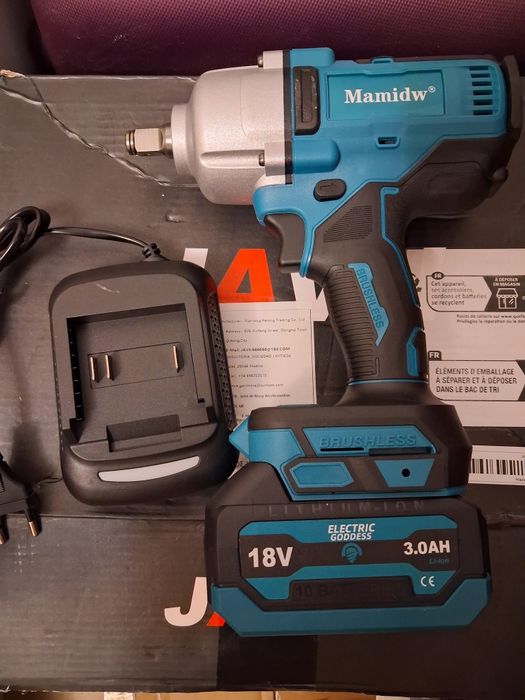 Новинка 1600HM потужний Безщеточний гайковерт