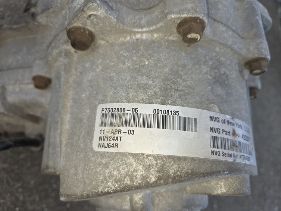 Caixa transferência E46 e53 NV124 NV124AT