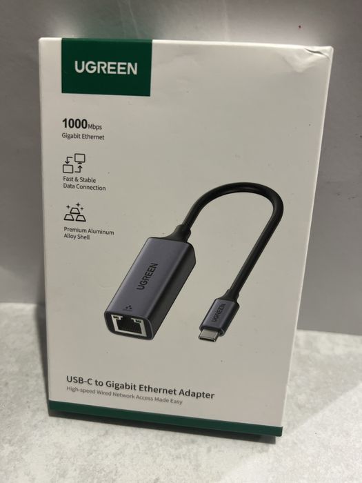 мережевий адаптер Ugreen USB-C - Gigabit Ethernet (CM199/50737)
