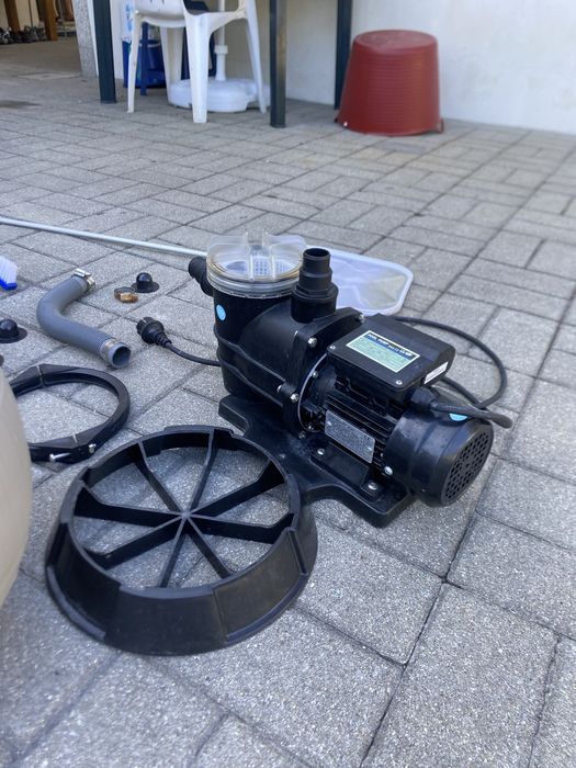 Filtro de areia para pescina