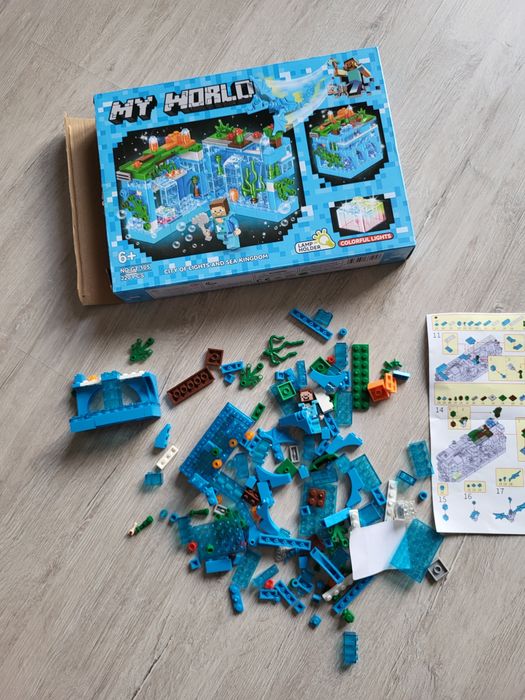 Klocki my world Minecraft nie wiem czy są kompletne