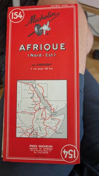 Mapa Africa North - West