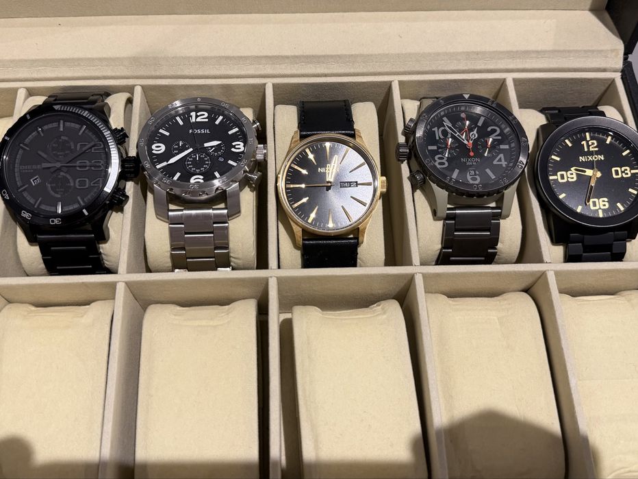 Vários Relógios (Diferentes Marcas) - Nixon, Fossil, Diesel