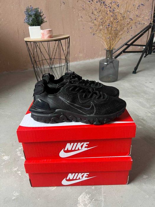 !BIG SALE! Nike React Vision Black| 41 42 43 44 45