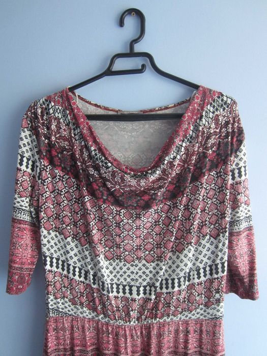 Wygodna sukienka na co dzień, wiskoza, rozm. S, Orsay