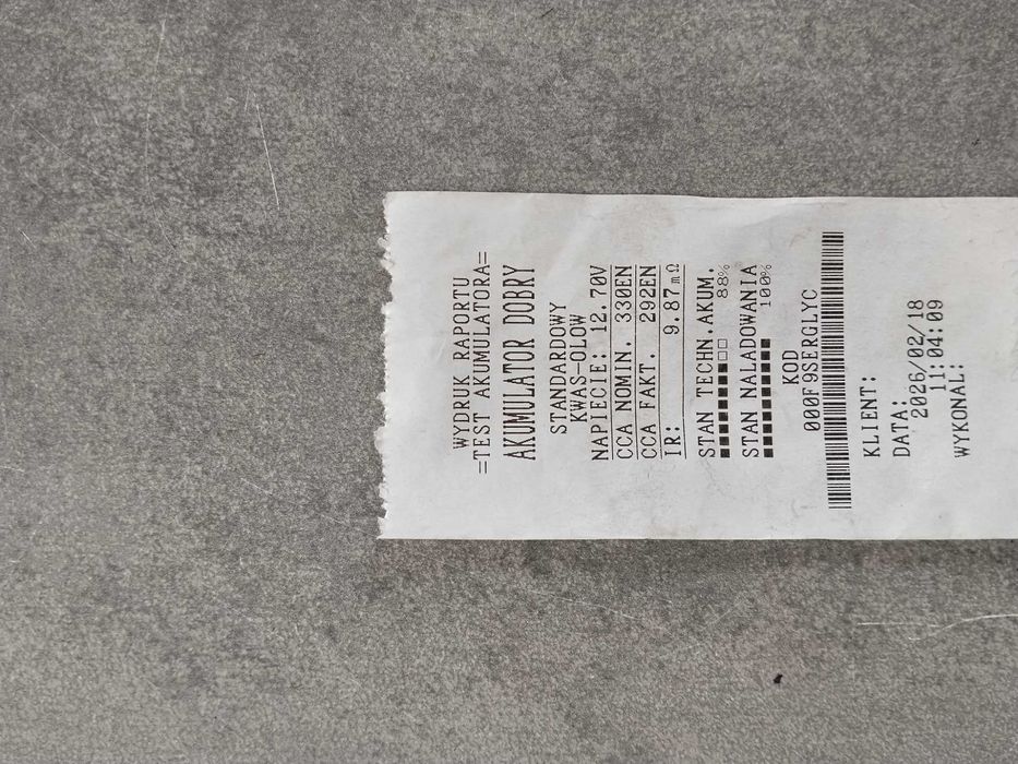 Akumulator VARTA 40Ah 330A (EN) - 12V