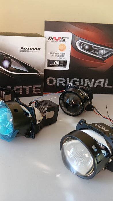 Лінзи для авто линзы в фари 12v/24v BI-LED A3 max  AMS,Sigma, TORSSEN