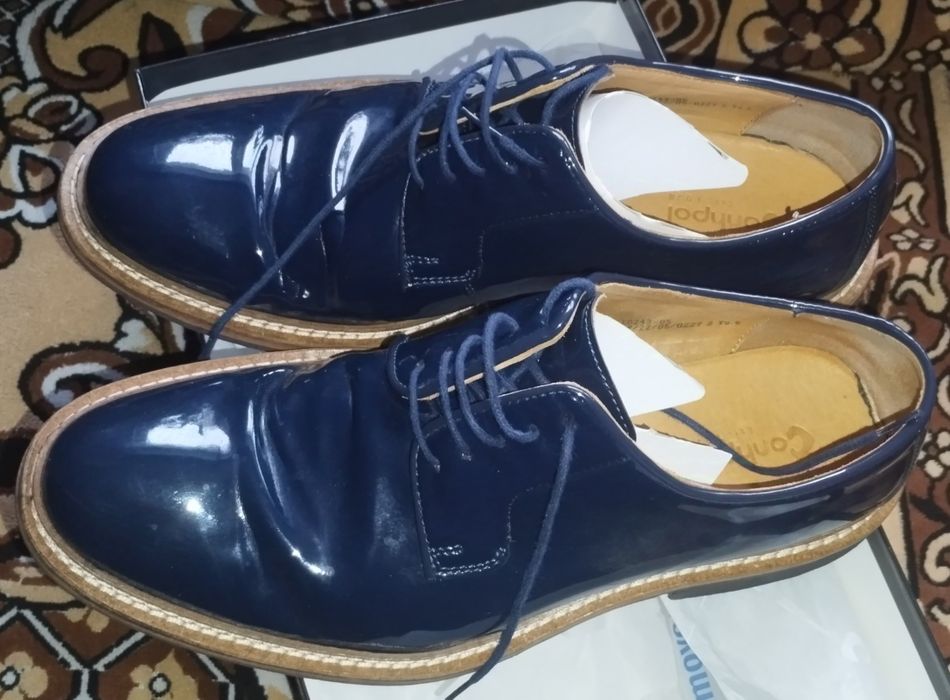 Buty Conhpol półbuty lakierki Oscar CE0243-05