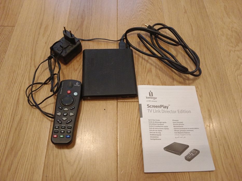 Odtwarzacz multimedialny iomega Screen Play TV Link