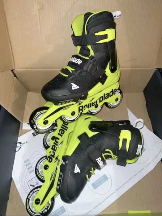 Дитячі ролики RollerBlade MicroBlade Neon Yellow