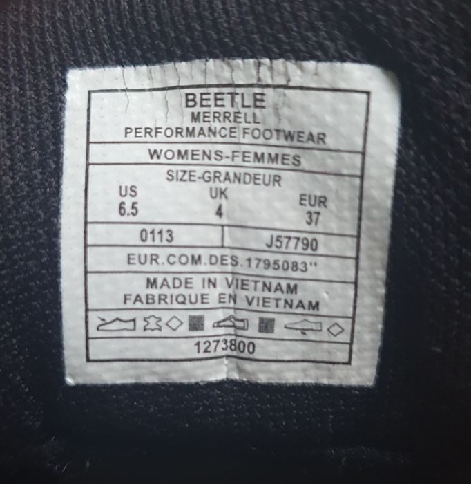 Merrell Calia (Beetle) trekking 37