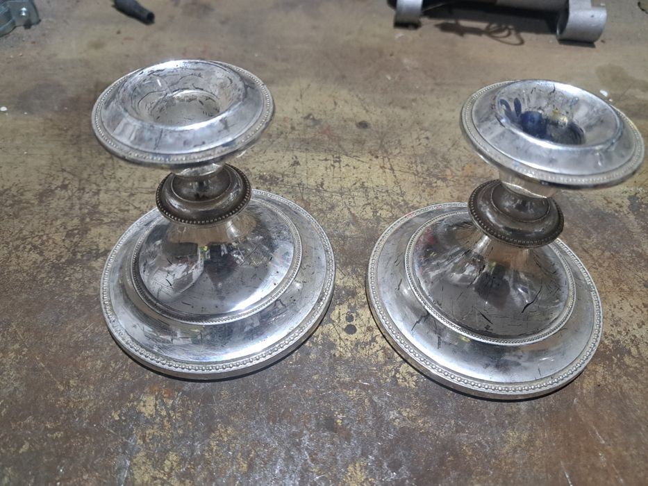 Swieczniki stal nierdzewna