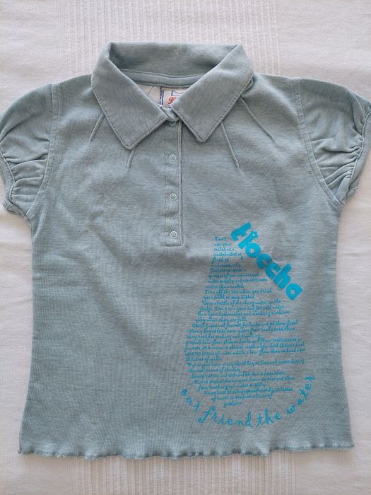 Polo menina, novo, 3 - 4 anos, 100% algodão, Tioccha Kids