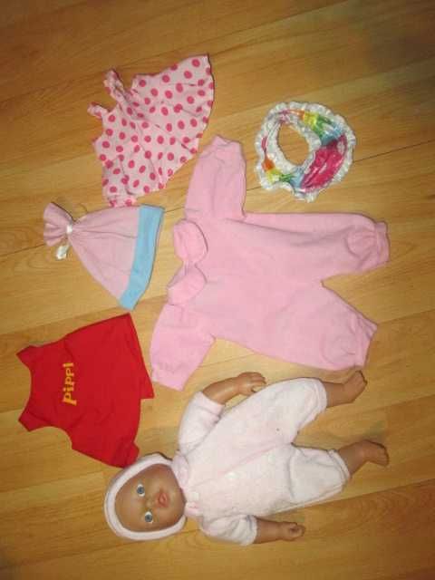 lalka baby born 32 cm z ubrankami