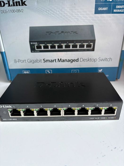 Switch D-Link DGS-1100-08V2