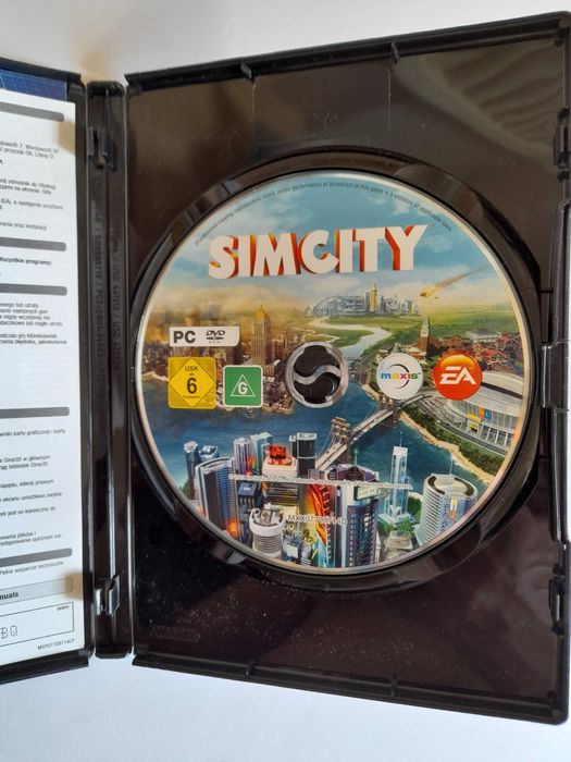 SimCity (PC) Pudełko PC