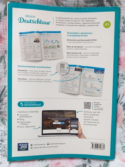 Zeszyt ćwiczeń J.Niemiecki  kl 7