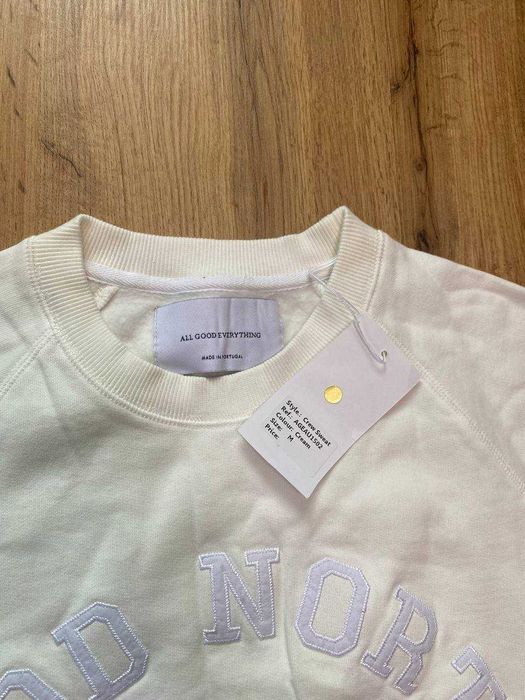 Світшот ALL GOOD EVERYTHING original / Made in Portugal / oversize / premium
