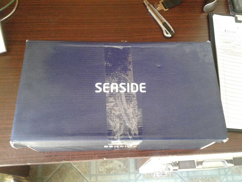 Sapato de camurça azul da Seaside, como NOVO!