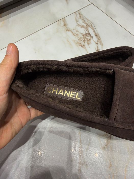 Mokasyny Chanel Dark Brown