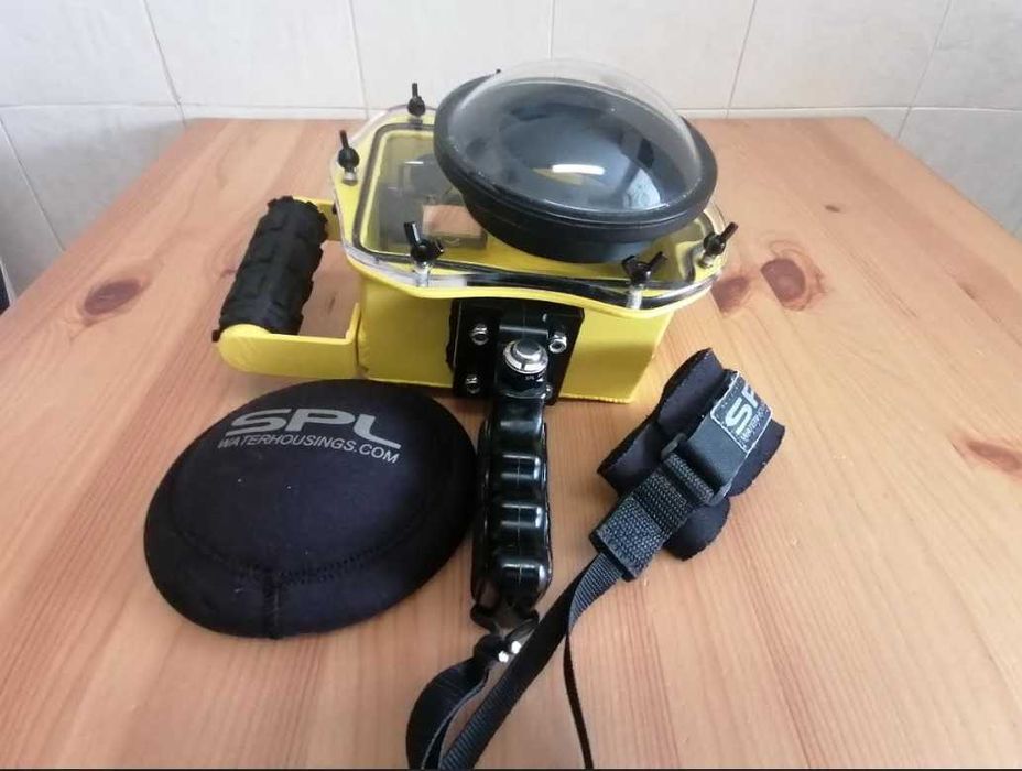Vendo caixa estanque SPL + Canon 7D