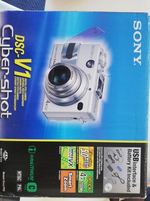 Máquina fotográfica sony