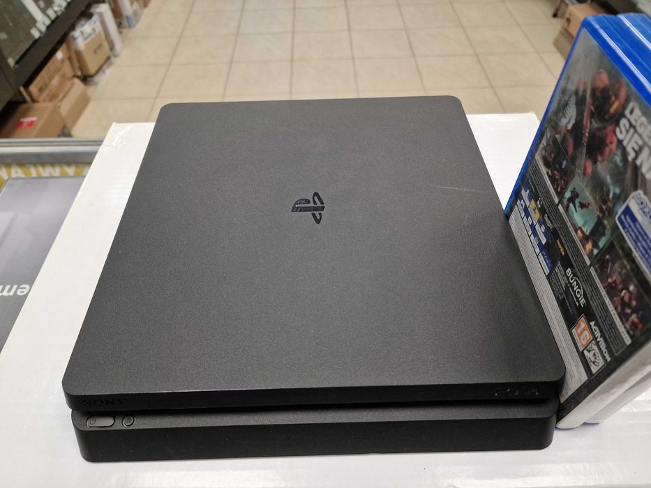 Playstation 4 Slim 1TB/ PS4 Slim/ + pad + 2 gry/ CUH-2116B/ + kable