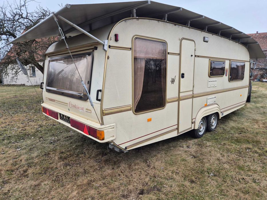 Tabbert Comtesse 590  zadbany suchy dach stan bdb przyczepa kempingowa
