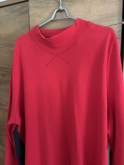 Czerwona bluza Ulla Popken Plus Size 54/56 (4XL/5XL)