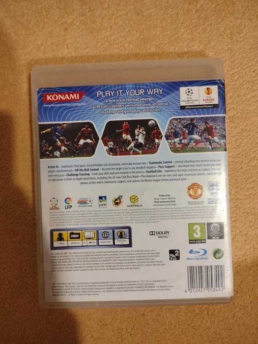 Pro Evolution Soccer 2012 Gry PS3