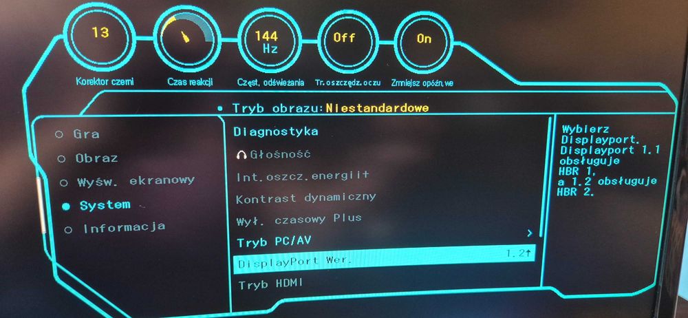 Monitor Samsung 24" curved 144Hz 4ms