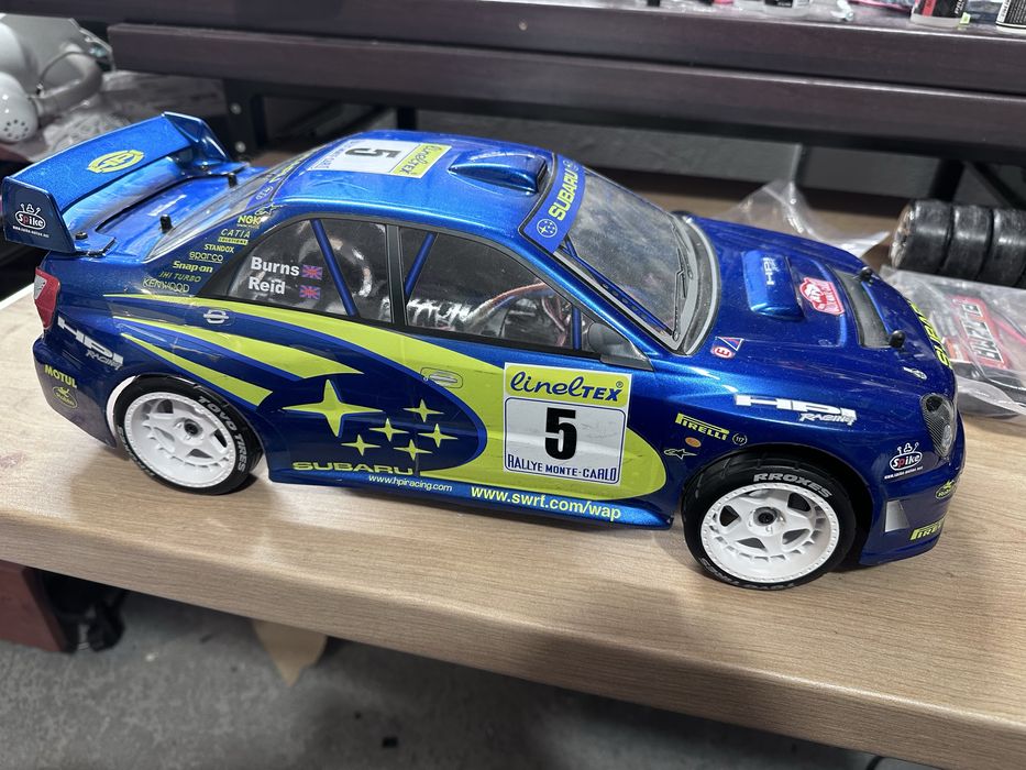 Model rc samochód zdalnie sterowany HPI e10 Subaru Impreza WRC
