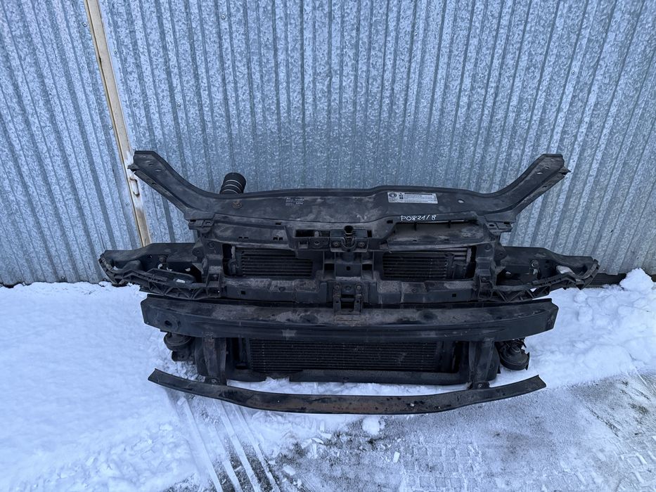 Pas przedni vw eos 2.0tdi chłodnice wentylatory