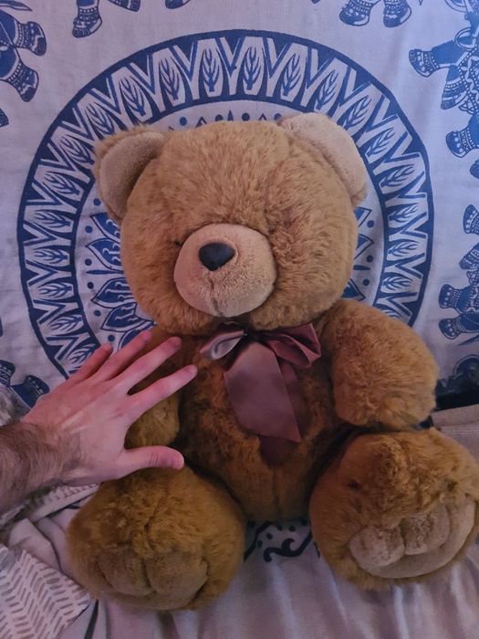Grande peluche felpudo
