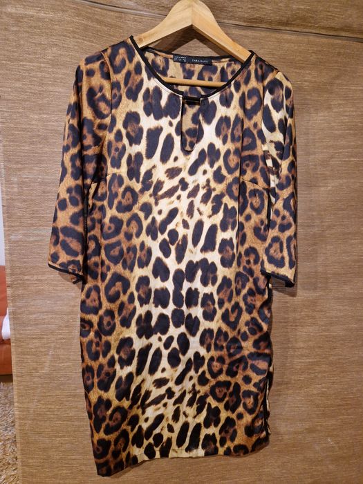 Vestido leopardo Zara