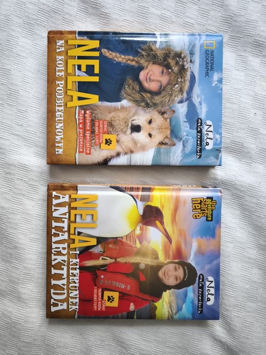 Nela mała reporterka kierunek Antarktyda na kole podbiegunowym