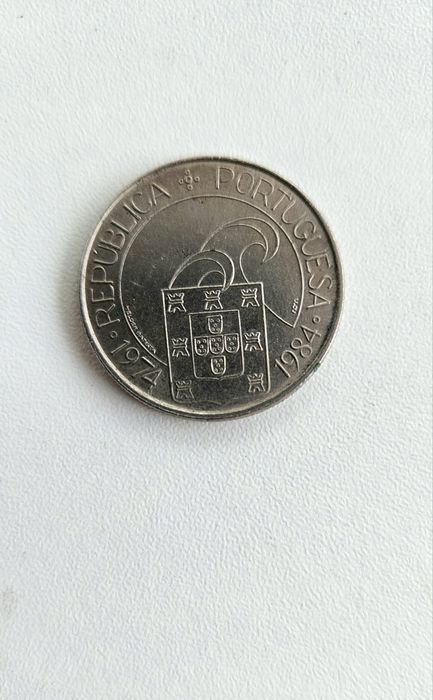 Moeda 25 Escudos - República Portuguesa- 1984