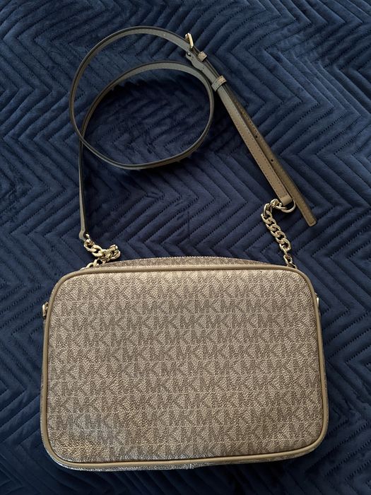 Zlota torebka Michael Kors