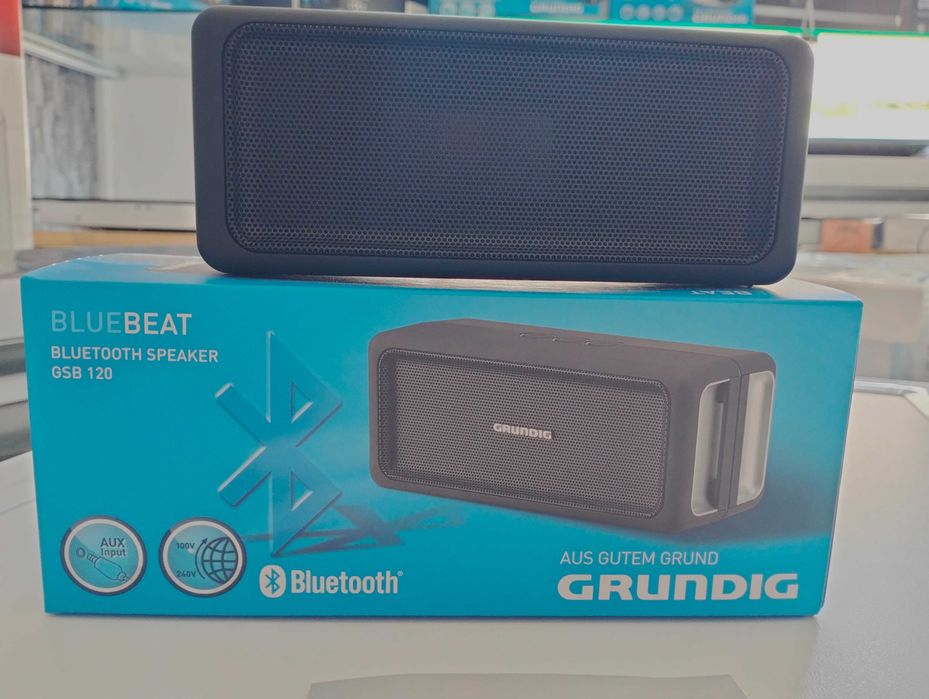 Coluna GRUNDIG com Bluetooth