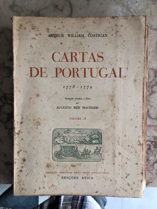 Cartas de Portugal 1778_1779 (vols I e II) - Arthur William Costigan