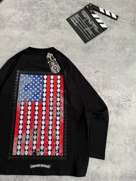 Chrome Hearts USA • Лонгслив Хром Хардс с бирками